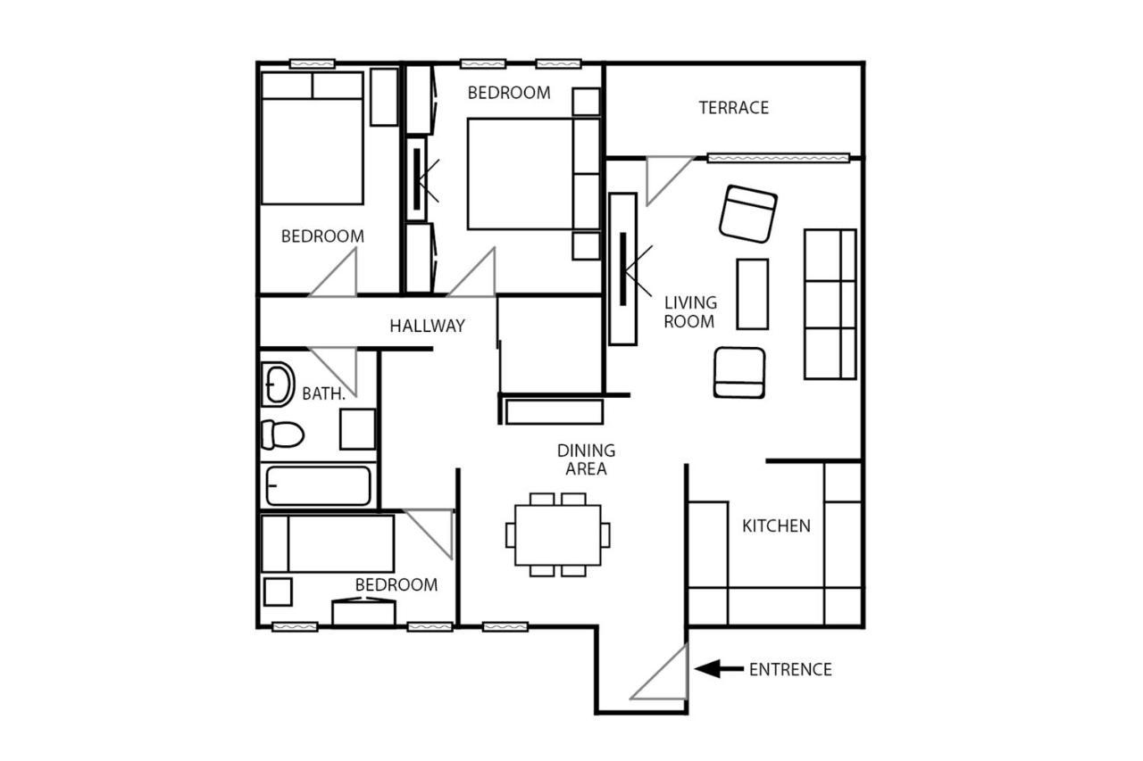 Apartment Bella Art Belgrado Exterior foto